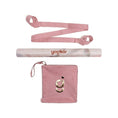 Load image into Gallery viewer, Travel Yoga Mat Set - Foldable Mat (Floral)