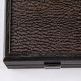 Load image into Gallery viewer, MANOPOULOS Handmade Mocha Brown Inlaid Leatherette Backgammon with Sideracks 48x30cm