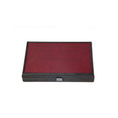 Load image into Gallery viewer, MANOPOULOS Handmade Burgundy Red Inlaid Leatherette Backgammon with Side racks 30x20cm (2 PIECES)