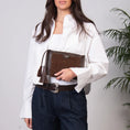 Load image into Gallery viewer, Mervat Clutch, Brown