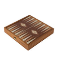 Load image into Gallery viewer, Chess-Backgammon-Ludo-Snakes - Classic Style design in Walnut replica wooden case