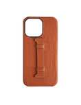 Load image into Gallery viewer, 14 Pro Max Matte Camel Brown Emboosed Strap Crocodile Case