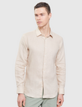Load image into Gallery viewer, Tropezian Linen Shirt BEIGE L