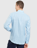 Load image into Gallery viewer, Tropezian Linen Shirt BLUE L