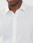 Load image into Gallery viewer, Tropezian Linen Shirt WHITE L