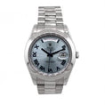 Load image into Gallery viewer, Rolex Day Date 40 mm Ice Blue Roman dial- Platinum