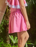Load image into Gallery viewer, MAY.OH Mini Pink Ruffle Skirt - S