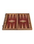 Load image into Gallery viewer, Handmade American Red Walnut Inlaid Backgammon with Walnut - Oak points with Side racks 48x30cm