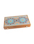 Load image into Gallery viewer, Handmade Wooden Backgammon printed-Anatolia 48x26cm