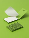 Load image into Gallery viewer, MUY STATIONERY Spray Splash Green Soft Cover A7 Memo Pad Notebook