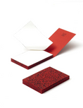 Load image into Gallery viewer, MUY STATIONERY Spray Splash Red Soft Cover A7 Memo Pad Notebook
