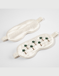 Load image into Gallery viewer, Mulberry Silk Eye Mask-Palm Tree