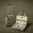 Load image into Gallery viewer, Elephant Family Carry-On - 4 Wheels Olive Grey & Kerry Green
