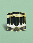 Load image into Gallery viewer, SKY PINZ AL Kaaba with Curtain Fridge Magnet