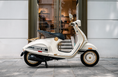 Load image into Gallery viewer, Vespa 946 Christian Dior Motorcycle with Helmet
