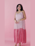 Load image into Gallery viewer, Summer Abaya -Pink linen abaya - dress