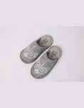 Load image into Gallery viewer, WOOLEN STOCK Anara Lungy Grey Sandals Size 38