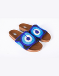 Load image into Gallery viewer, WOOLEN STOCK Samel Azure Sandals Size 39