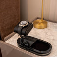 Load image into Gallery viewer, Formula Watch Stand With Tray - Carbon Fibre