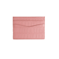 Load image into Gallery viewer, CONCEPTO Pink Crocodile Cardholder