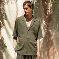 Load image into Gallery viewer, SHIRT ML TID LIN KHAKI SM