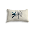 Load image into Gallery viewer, DANA AL GHALIB Blue Palm Pillows 30 cm x 53 cm