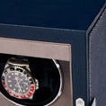 Load image into Gallery viewer, Quantum Duo Watch Winder - Navy