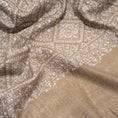 Load image into Gallery viewer, Pashmina Jama Souzni Dark Beige
