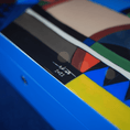 Load image into Gallery viewer, Moahmmed Faraa Blue Art Box cm 35x23x11 Empty Dark Beige