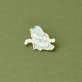 Load image into Gallery viewer, Green Goat Saudi enamel pin 5