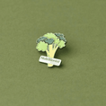 تحميل الصورة إلى عارض المعرض، Green Goat nutritionist enamel pin
