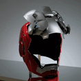 Load image into Gallery viewer, GREY TECHNOLOGIES XSOCIETY Official MK5 Iron Man Helmet - in Built Jarvis AI