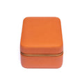 Load image into Gallery viewer, Hyde Park Two Watch Zip Case Tan