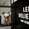 Load image into Gallery viewer, LEBLON DELIENNE SPARKLING MICKEY BY THOMAS DARIEL GOLD Medium Size - 40 cm