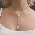 Load image into Gallery viewer, Sterling silver with 18K gold plating (1 micron) raw Moonstone necklace