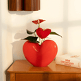 Load image into Gallery viewer, DOIY Vase Love Red