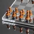 Load image into Gallery viewer, RESONG Chess set High transparent crystal glass