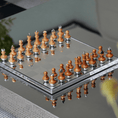 Load image into Gallery viewer, Resong Chess set High transparent crystal glass