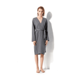 Load image into Gallery viewer, Resong Bathrobe silk cotton-grey