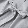 Load image into Gallery viewer, Resong Bathrobe silk cotton-L grey
