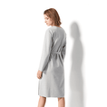Load image into Gallery viewer, Resong Bathrobe silk cotton-L grey