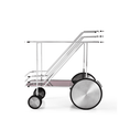 Load image into Gallery viewer, Resong Food serving Trolley-2polished finish stainless steel -
Grey glass