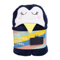 Load image into Gallery viewer, SUNNYLIFE Penguin Kids Hooded Bath Towel