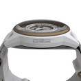 Load image into Gallery viewer, ELECTRICIANZ The S.now - White Leather Nato - 45 mm