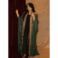 Load image into Gallery viewer, ALWAFRAH Green Winter Abaya