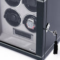 Load image into Gallery viewer, Formula Quad Watch Winder Carbon Fibre