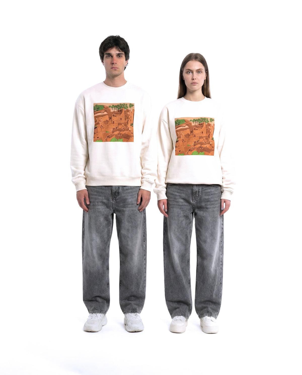 Diriyah Sweater - White