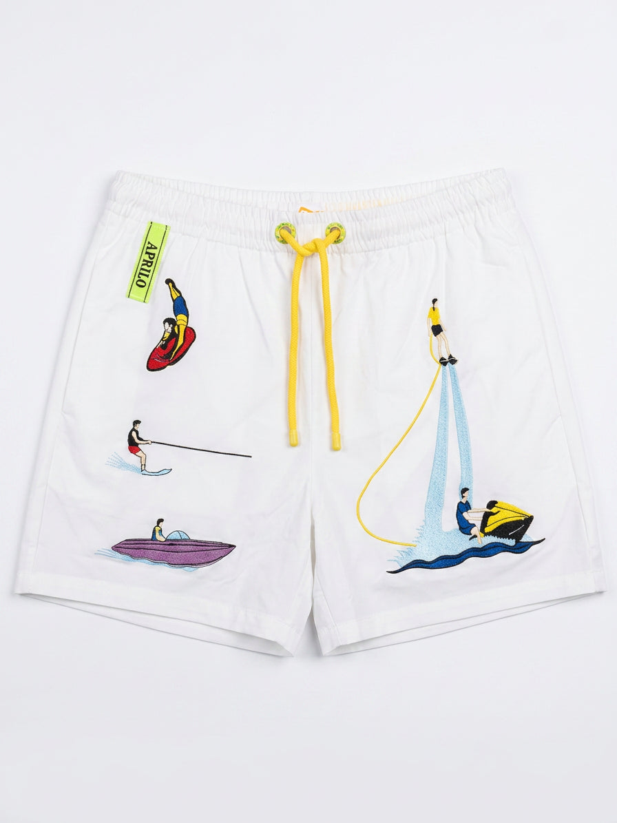 Aprilo White Short