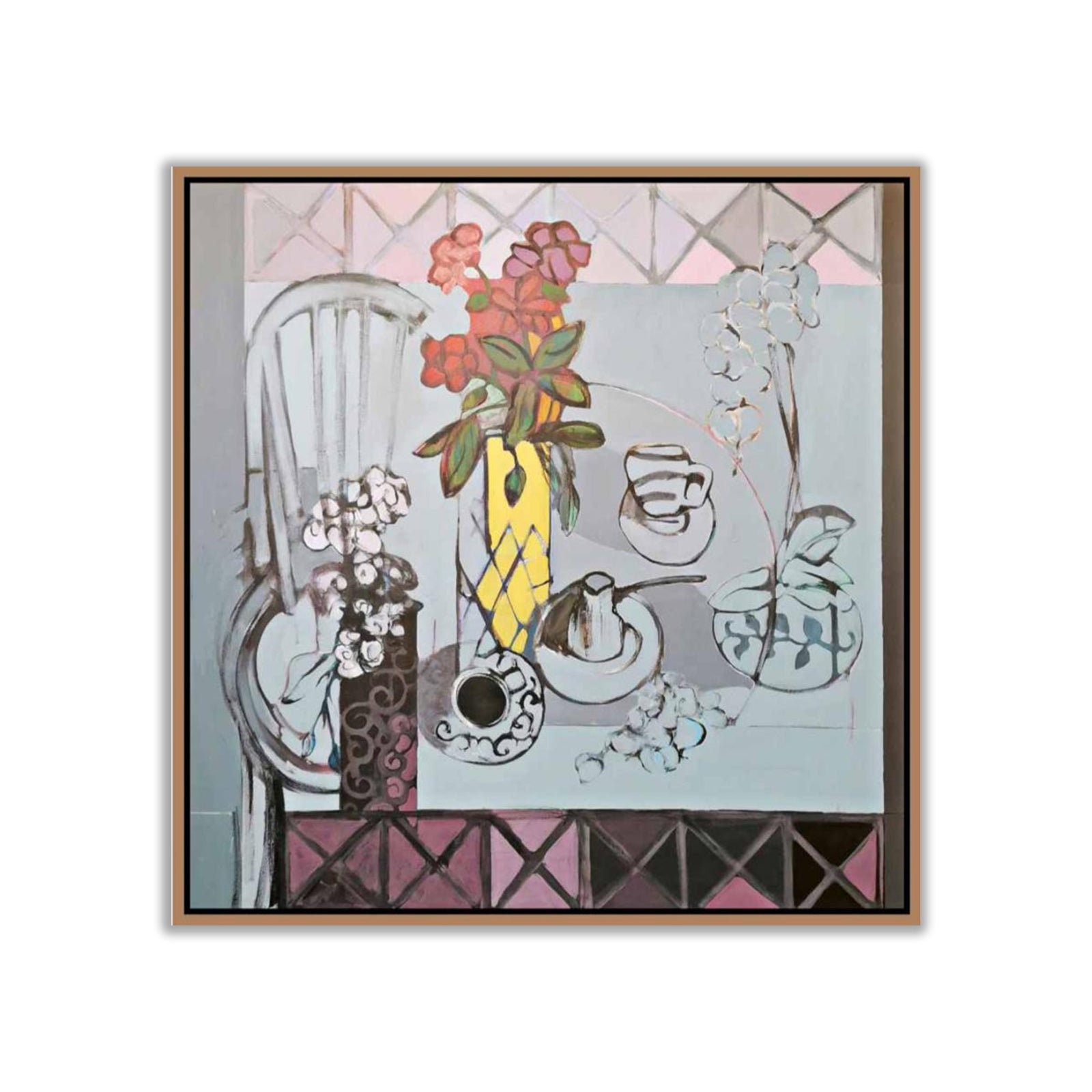 Sultan Al Zyad Painting Wall Art -5 | 150x150 cm