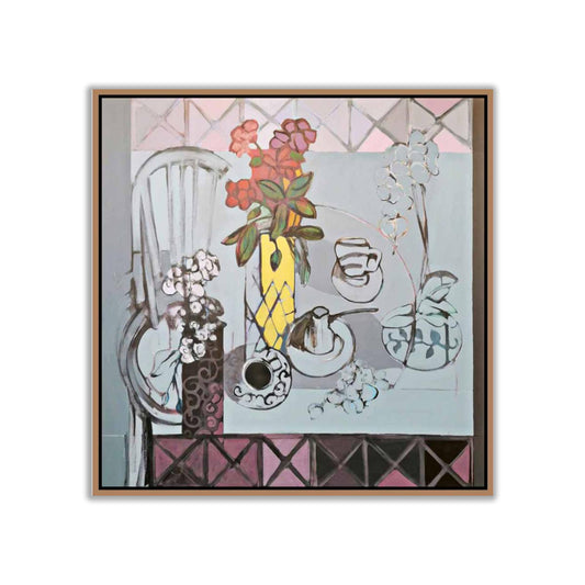 Sultan Al Zyad Painting Wall Art -5 | 150x150 cm